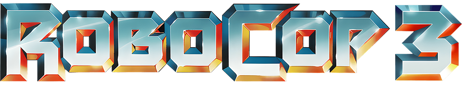 RoboCop 3 logo for NES